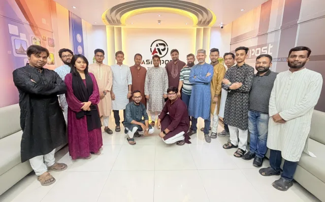 সহকর্মীদের সঙ্গে ঈদ (অফিস) মোবারক! ২০২৬
